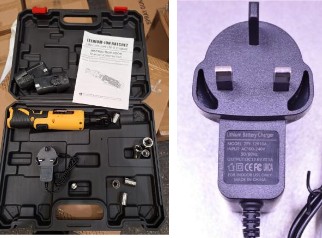 Charger supplied with Chentiaxia Electric Wrench